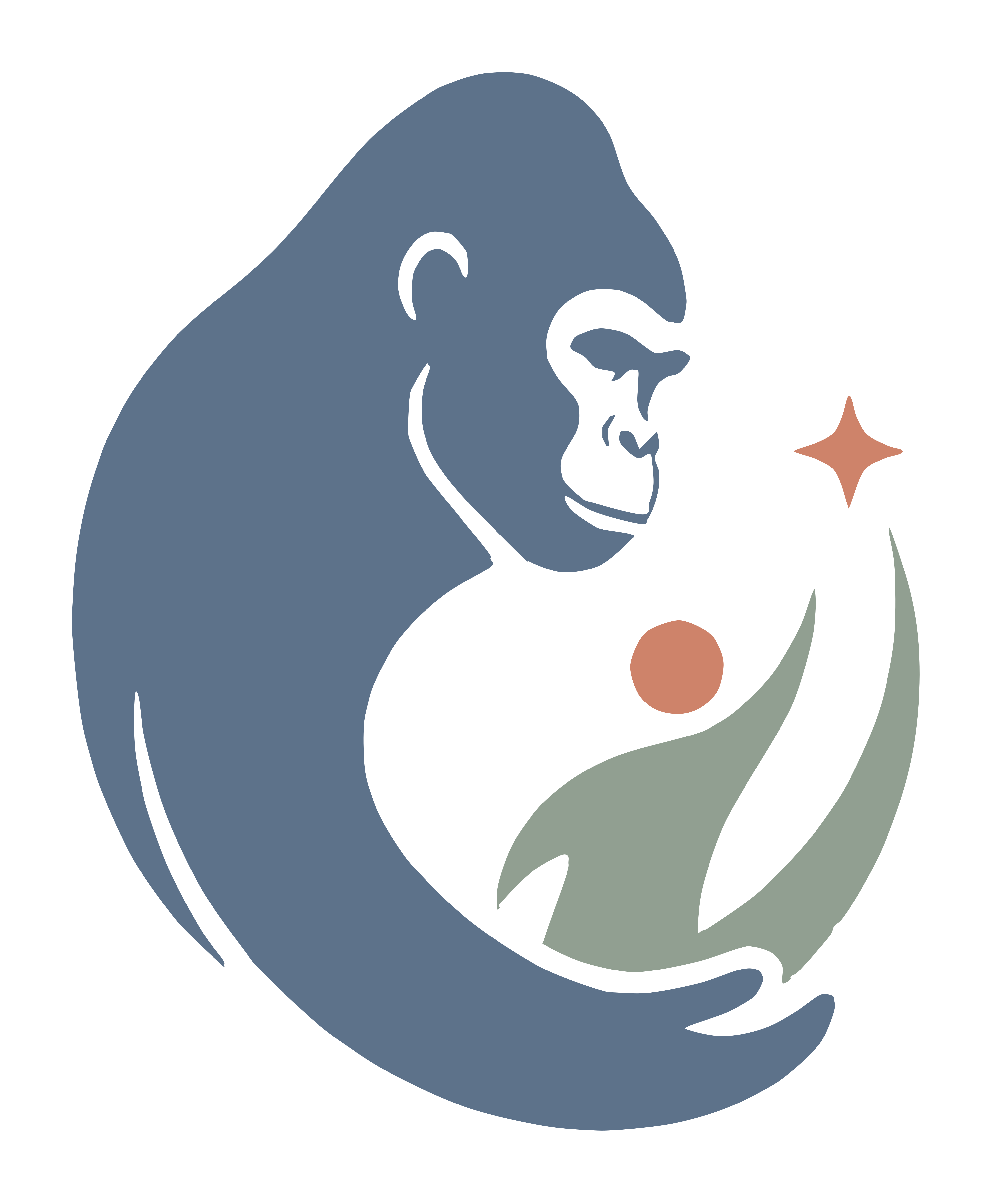 Harambe Group’s gorilla protects a human figure
